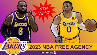 Top 30 2023 NBA Free Agents Ft. Kyrie Irving + Los Angeles Lakers LeBron James & Russell Westbrook