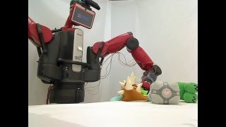 Baxter Reaching + Avoidance Failure Case
