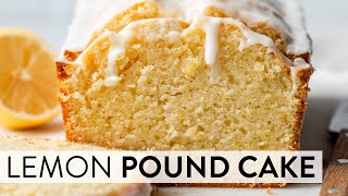 Iced Lemon Pound Cake | Sally's Baking