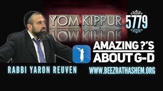 YOM KIPPUR TESHUVA - Amazing Questions About God From Hollywood (33)