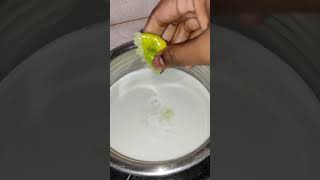 #shorts#lemon in milk# दुध फाड़ने की कोशिश 😜#cooking#cook food tasty