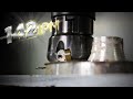 Using Ceramic to Cut Inconel 24X FASTER Than Carbide Insert Shell Mill | Kennametal KCRA Shell Mill