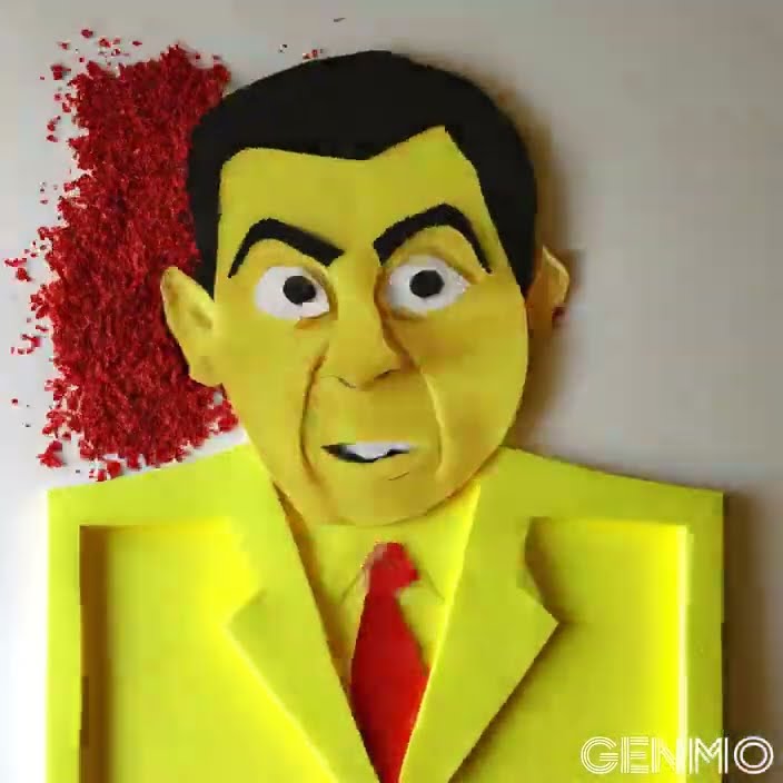 Image Of Mr Bean Using Paper Shorts Youtubeshorts Mrbean Youtube
