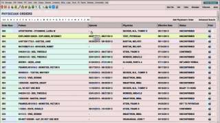 ORDERS - ACCESSING PHYSICIANS ORDERS