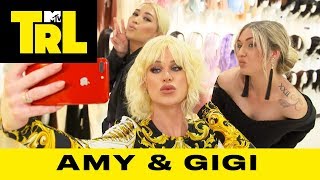 Gigi Gorgeous & Amy Pham Try on Wigs 💁🏼 | Tries It | TRL