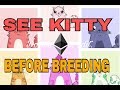 See cryptokitty BEFORE breeding them! (traits and value)