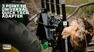 3 Point to Universal Quick Tach Adapter | Titan Attachments