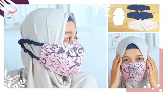 AUTO Mancung & Cantik...  Cara Membuat Masker dari Kain Perca [Fashion FaceMask]