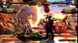 GGXrdR 8/27/2015 Mikado - Satou (Johnny) VS Tanabata (Slayer)