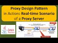 Proxy Design Pattern in Action: Real-time Scenario of a Proxy Server