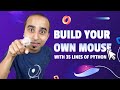 Create A Virtual Mouse Using 35 Lines of python || Python Project || AI Powered Mouse || open cv