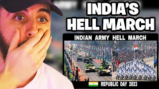 Indian Army Hell March || 2023 || India's Republic Day Parade Reaction!
