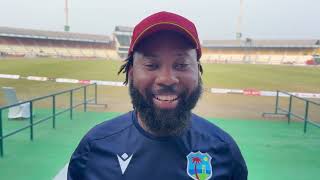 Jomel Warrican. 7 for 32, the best by a West Indian in Pakistan.