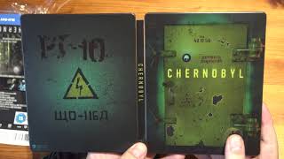 Chernobyl Blu Ray Steelbook Unwrapping