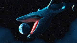 Space Whale eats Earth (Alternate Ending)