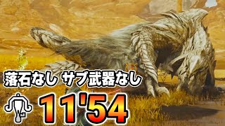 【MHWilds OBT】アルシュベルド ライトボウガン(落石/サブ武器/爆弾 なし) 11分54秒