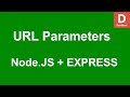 Express.js How To use URL Parameters and Routing in Node.js