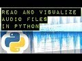 Read and Visualize Audio Files in Python (librosa module)