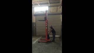 Presto Lifts ET7130 1000 lb Electric Pallet Stacker CCR16144