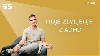 Oddaja Reflektor | Moje življenje z ADHD | Matic Novak