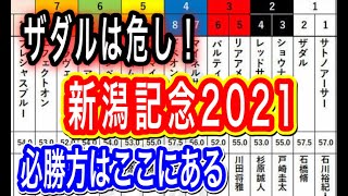 新潟記念2021 競馬予想！ 友道厩舎の短距離は不調！？リスナー予想で馬券を買う!