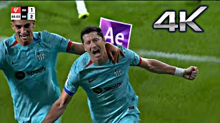 Lewandowski Barcelona 4k free clips for edit | 2160p | no watermark