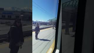 Southbound UTA TRAX Green Line train to West Valley Central - new 2024 video for RideUTA