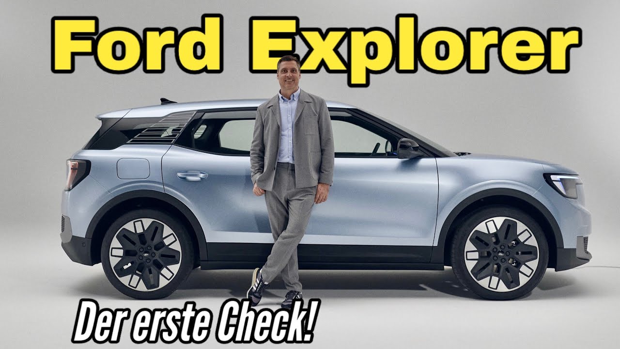 Ford Explorer (2024): Der Coolere ID.4? Elektro-SUV Auf Basis Des MEB ...