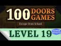 100 Doors Game Escape From School Level 19