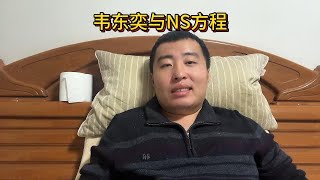 北大韦神和他研究的‌NS方程