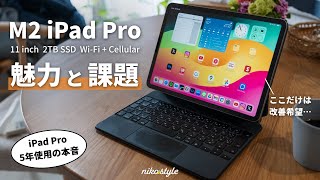 【頼れる相棒】M2 iPad Pro 11インチ長期使用レビュー！3つの大きな魅力と課題点