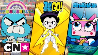 Gumball + Haideți tineri titani! + Unikitty | Ziua Internațională a Femeii la Cartoon Network