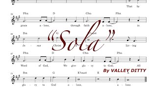 Sola - A New Song  🎼 All Glory to God Alone 🎵 Feat. Seth Butler | By J. Casusi 🐑