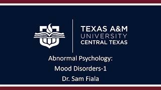 6 mood disorders 1 narrated