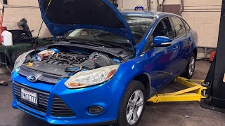 2015 Ford Focus 2.0l Starter Replacement POV (MkIII 2010-2019 Ford Focus 2.0l Starter DIY)