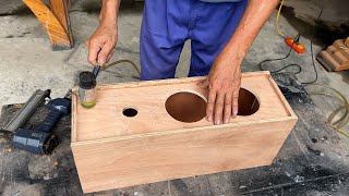 Design A Speaker System In The Room From Old Jamo Speakers // Great Creative Idea