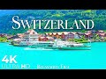 SWITZERLAND 4K • Relaxation Film with Beautiful Piano Music • Relaxation Film 4K Ultra HD