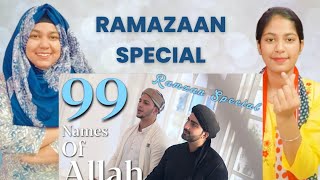indian reacts to 99 NAMES OF ALLAH| RAMZAN SPECIAL | Danish F dar | Dawar Farooq | NAAT#brownsisters