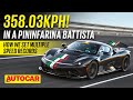 358.03kph in a Pininfarina Battista - How we set multiple speed records | Feature| Autocar India