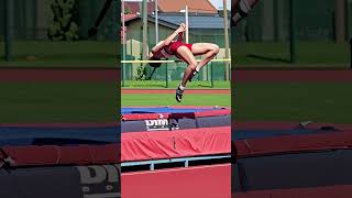 너무 아름다운 높이뛰기 #fieldandtrack #highjump