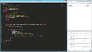 AngularJS: using the $compile service