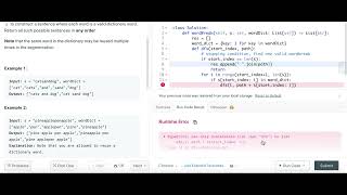 Word Break II - Leetcode 140 - DFS - Python