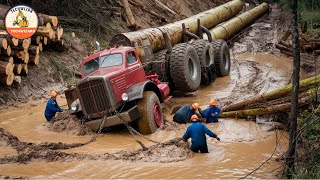 Close-Up of Dangerous Situations Involving Trucks and Heavy Equipment: Not for the Faint-Hearted #81