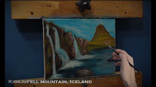 Kirkjufell Mountain | Oil Painting | Episode 23