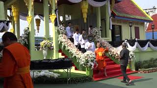 47 Cremation ceremony of former abbot : พิธีศพพระครูวรพรตสิทธิพงศ์ วัดวรจรรยาวาส 27 Jan. 2018