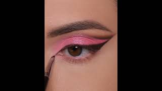 Spring Eye Makeup Tutorial 🦩 #makeuphacksforgirls #makeup