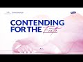 Contending for the Faith, Second Service with Mr. Finney Ongole (Live stream 27.10.2024)