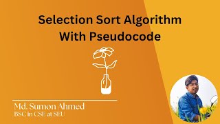 21.0 Selection Sort algorithm simulation | Data Structures and Algorithms Bangla Tutorials
