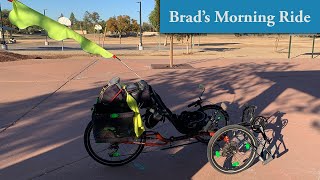 Turning strangers into friends on a recumbent trike