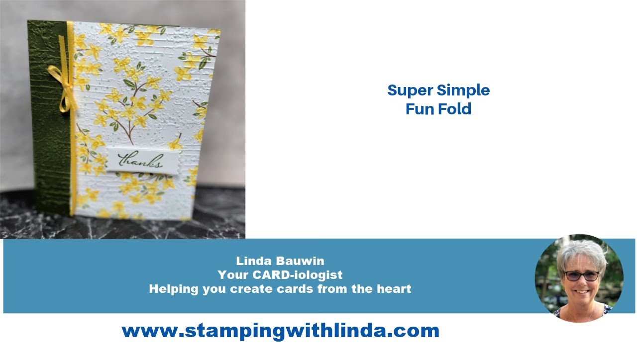 Super Simple Fun Fold Card Youtube